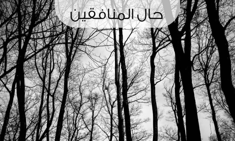 تشبيه حال المنافق بحال من في الظلمات